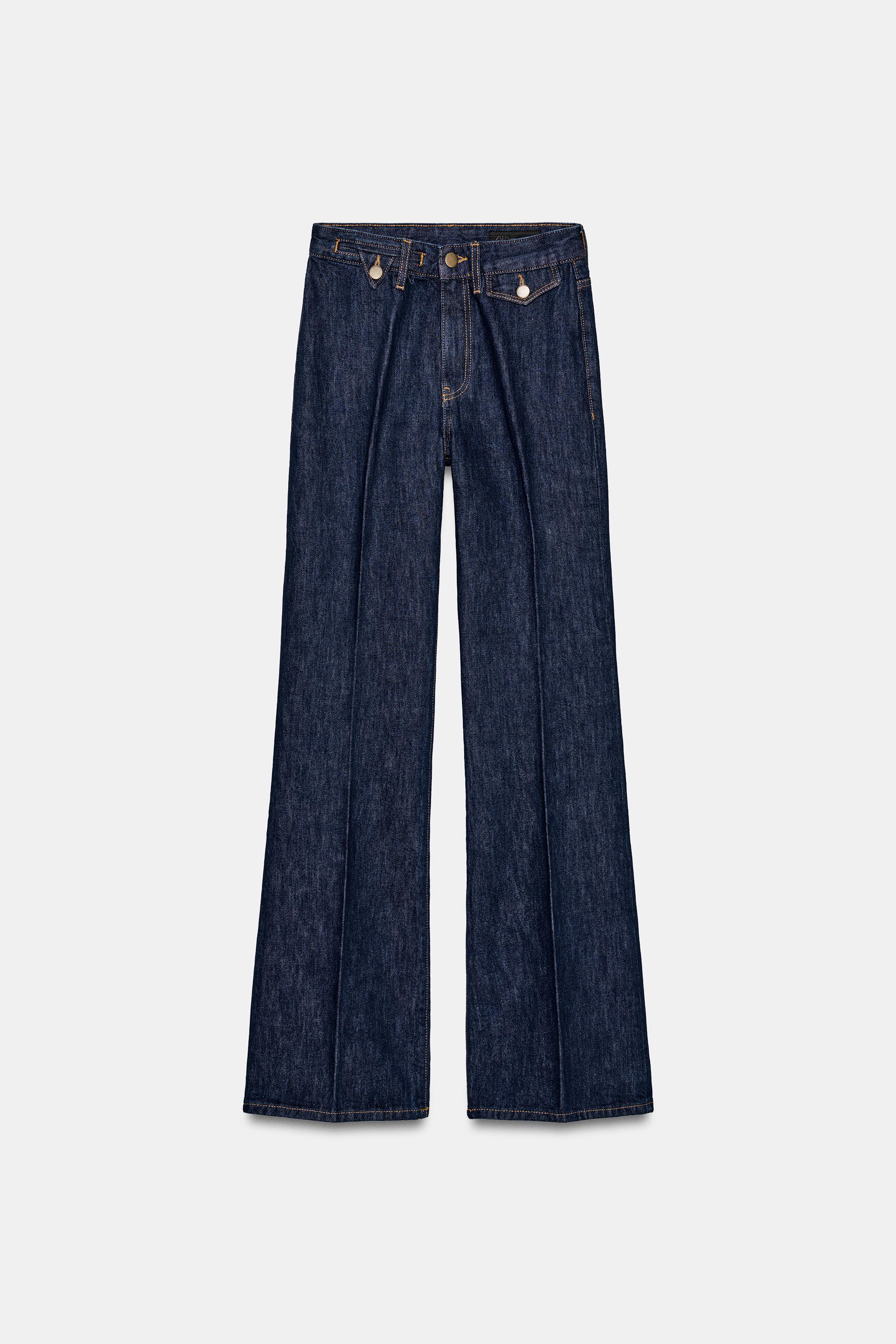 ZW COLLECTION HIGH-WAIST FLARE JEANS
